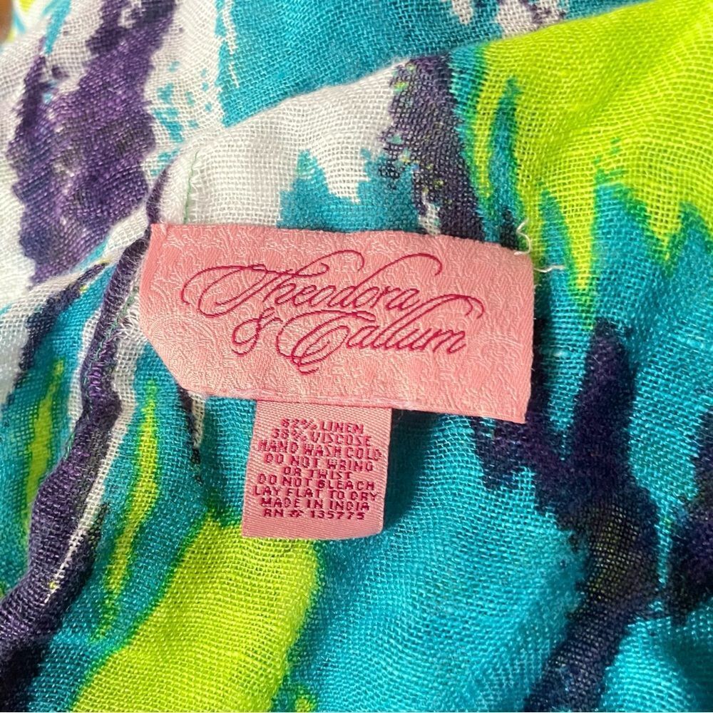 Theodora & Callum Linen Caftan - Picture 5 of 5
